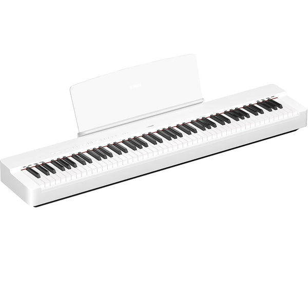 Yamaha P-225WH Pianoforte Tastiera Digitale musicale 88 tasti pesati, Bianco