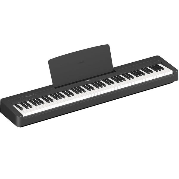 Yamaha P-143B Pianoforte digitale a 88 tasti pesati Graded Hammer Compact, Nero