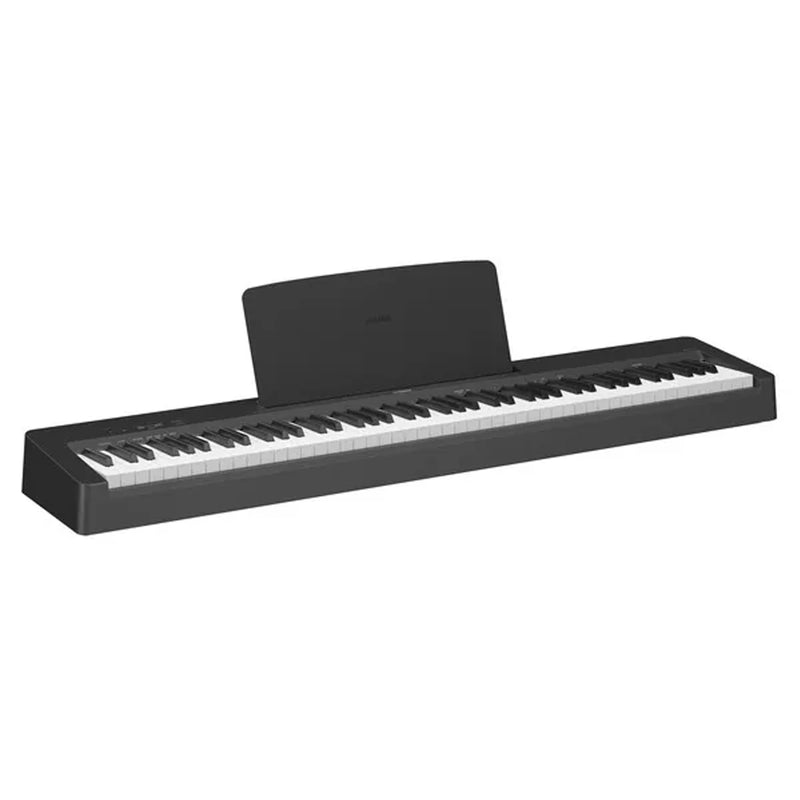Yamaha P-145B Pianoforte digitale a 88 tasti pesati Graded Hammer Compact, Nero