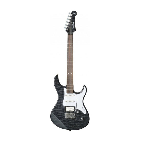 Yamaha PAC212VQM TBL TRANSLUCENT BLACK Chitarra Elettrica serie Pacifica 22T
