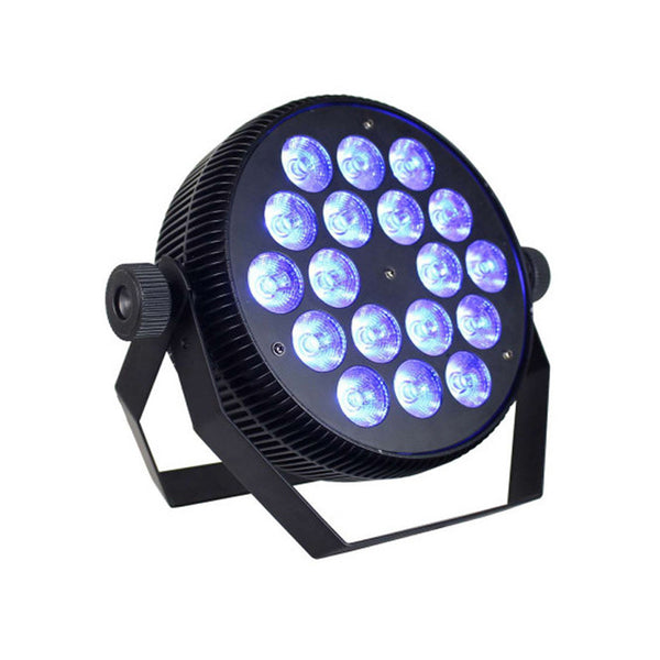 Power Lighting PAR SLIM 18x10 W HEXA Proiettore tecnologia HEXA 18 LED da 10 W