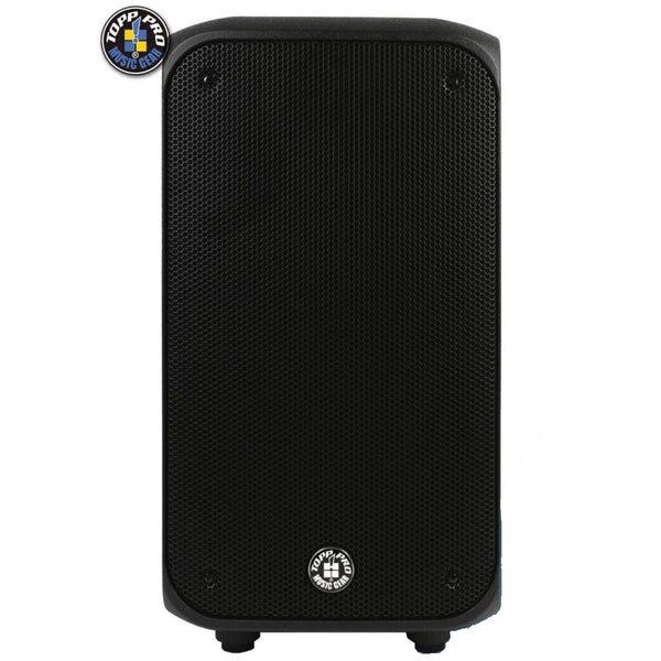 TOPP PRO PLAY-100 Trolley attivo a batteria +Mixer+ 1 Radio Mic palmare wireless