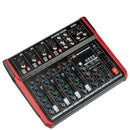 Proel PLAYMIX8 Mixer 8 ingressi Bluetooth, lettore MP3, Registrazione stereo USB