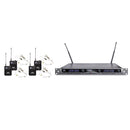 Audiodesign PMU 440T Sistema Mic Wireless 4 Archetti UHF F: 635,00 - 684,750 MHz