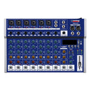 Audiodesign PMX.611 Mixer Pro 8C - 6 Mono 1 Stereo USB/BT/PC e DSP 24 Effetti