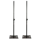 Proel PRSS200BK Coppia Stativo Pro Nero x diffusori acust. manic. x la regolaz.