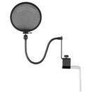 Shure PS-6 Antipop Supporto con filtro antisibilo e flessibile regolabile Nero