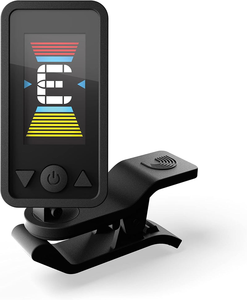 D'Addario PW-CT-27 RECHARGEABLE ECLIPSE TUNER Accordatore display col.