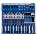 Audiodesign PX2.621 Mixer Pro 10C -6Mono 2Stereo 2Aux USB/BT e DSP a 24 Effetti