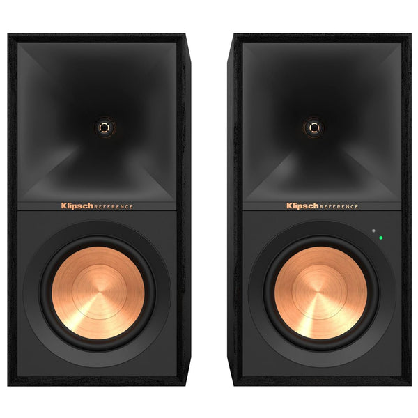 Klipsch R-50PM Coppia Diffusori casse attive con bluetooth, USB, Ottico, Nero