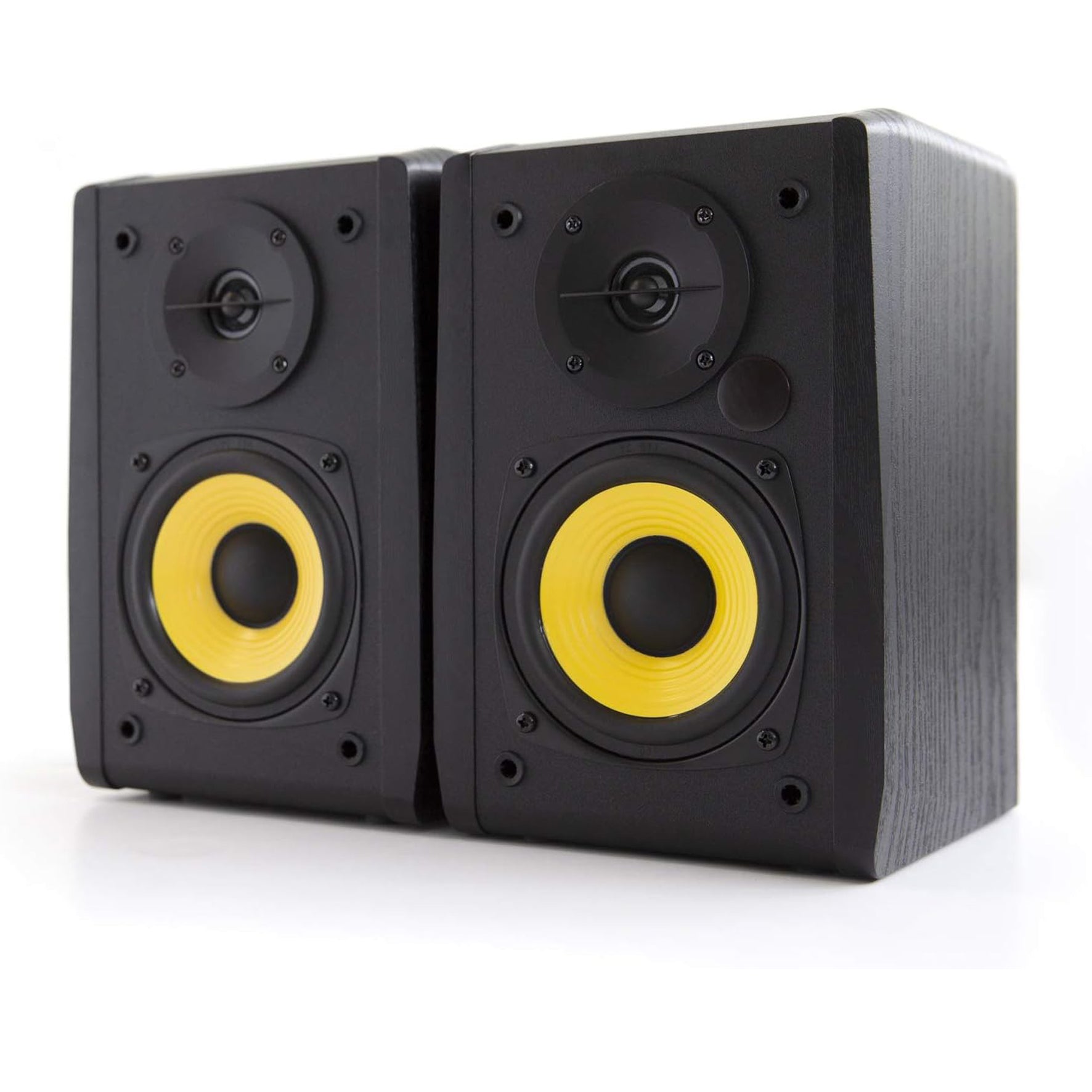 Edifier R1010BT Casse Attive Da Scaffale 2.0 Con Bluetooth 5.1, 24W RMS, Woofer 4" E Tweeter In Seta, In壓 RCA E AUX, Nero