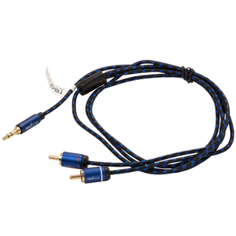 Redline RDL2192 Cavo audio MiniJack 3,5mm Maschio Stereo a 2 RCA Maschio, 1,50mt