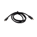 Redline RDL4371 Cavo multimediale USB C 3.1 Maschio a USB C Maschio 1 mt., Nero