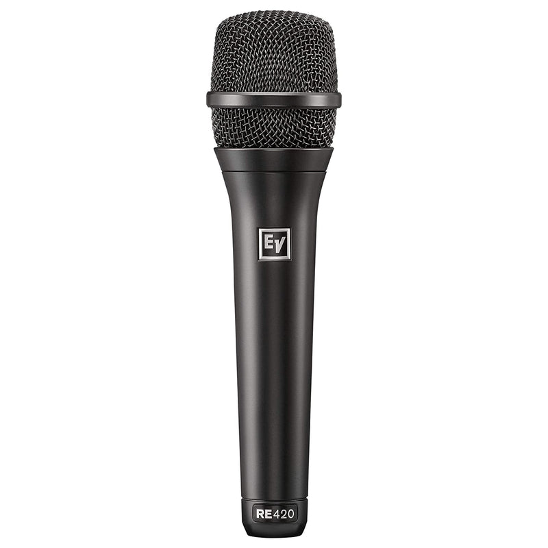 Electro-Voice RE420 Microfono Pro Dinamico Cardioide per voce e canto, Nero