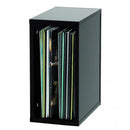 Glorious RECORD BOX 55 BLACK Raccoglitore MDF x 110 vinili 12" impilabile Nero