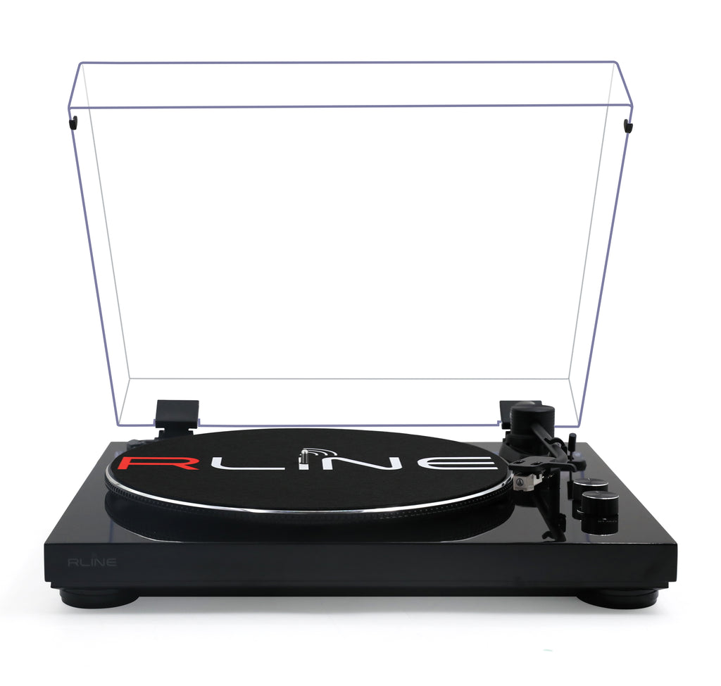 Redline RLTN11GB Giradischi a cinghia con modulo Bluetooth, Nero Lucid