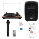 RLINE RLTN11GWLN Giradischi cinghia Bluetooth Noce L+IS FRX10AW Diffusore 100w - GlobalNet Shop