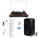 RLINE RLTN11GWLN Giradischi cinghia Bluetooth NoceL+IS SPX12AUB Diffusore 400w - GlobalNet Shop