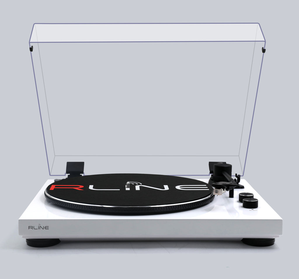 Redline RLTN11WH Giradischi a cinghia con modulo Bluetooth, Bianco Luc