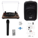 RLINE RLTN11MWLN Giradischi cinghia Bluetooth Noce + IS FRX10AW Diffusore 100w - GlobalNet Shop