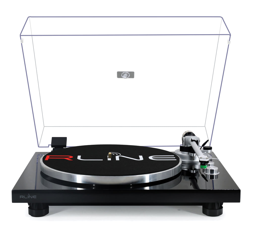 Redline RLTN22GB Giradischi a cinghia con modulo Bluetooth, Nero Lucid