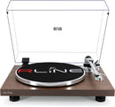 Redline RLTN22MWLN Giradischi a cinghia con Bluetooth e output Phono/Line, Noce