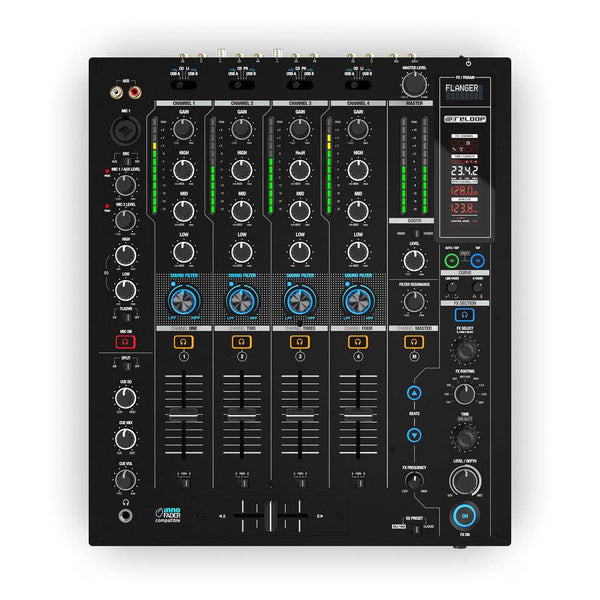 Reloop RMX95 Mixer Dj Digitale Dual Interface 4+1 Canali doppia interf. USB 2.0