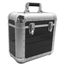Zomo RP-50 BLACK STRIPE Flightcase x trasporto vinili x circa 50LP con lucchetto