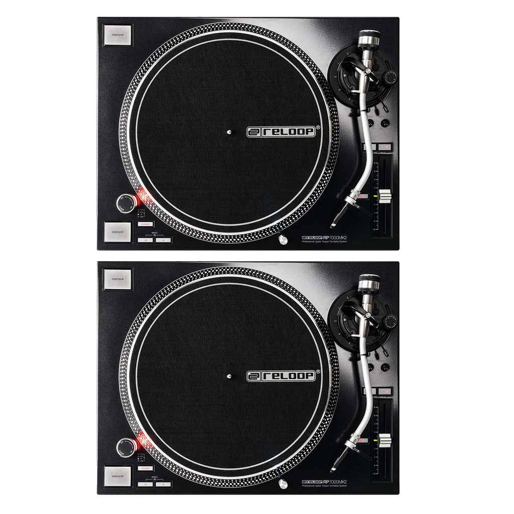 Reloop RP-7000 MK2 Coppia Giradischi Professionale trazione diretta pe
