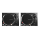 Reloop RP-2000 MK4 Coppia Giradischi Professionale trazione diretta per Dj, Nero