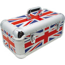 Zomo RS-250 UK FLAG RECORD CASE Flightcase x trasporto vinili formato 45 Giri