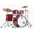 PEARL ROADSHOW RS505BC/C747 Batteria 5p Cassa 20" hardw. piatti sabian Matte Red