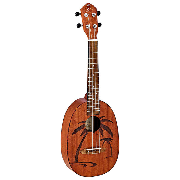 Ortega RUPA5MM Ukulele Concert Sapele Natural Serie Bonfire a 18 Tasti