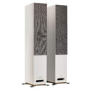 Jamo S 807 Coppia Casse Passive da pavimento con potenza di 100w RMS, Bianco