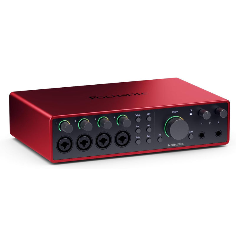 Focusrite Scarlett 18i16 Interfaccia audio USB 4 generaz. x tutti gli strumenti