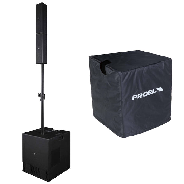 Proel SESSION4 Sistema audio colon. 1200W MP3 USB SD Bluetooth St.+COVERSESSION4