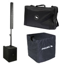 Proel SESSION700 Sistema audio colonna 3V 1400W. Blueth. App x Android iOS+Cover