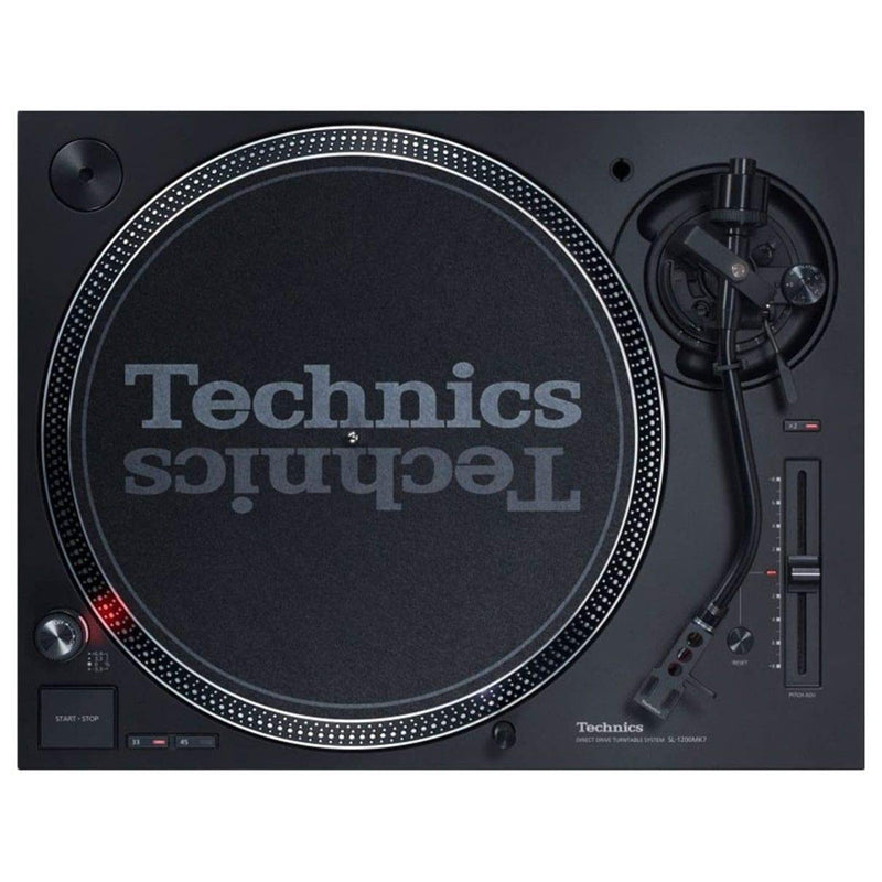 Technics SL-1210MK7 Black Giradischi Professionale trazione diretta per Dj, Nero