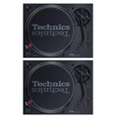 Technics SL-1210MK7 Black Coppia Giradischi Pro a trazione diretta per Dj, Nero