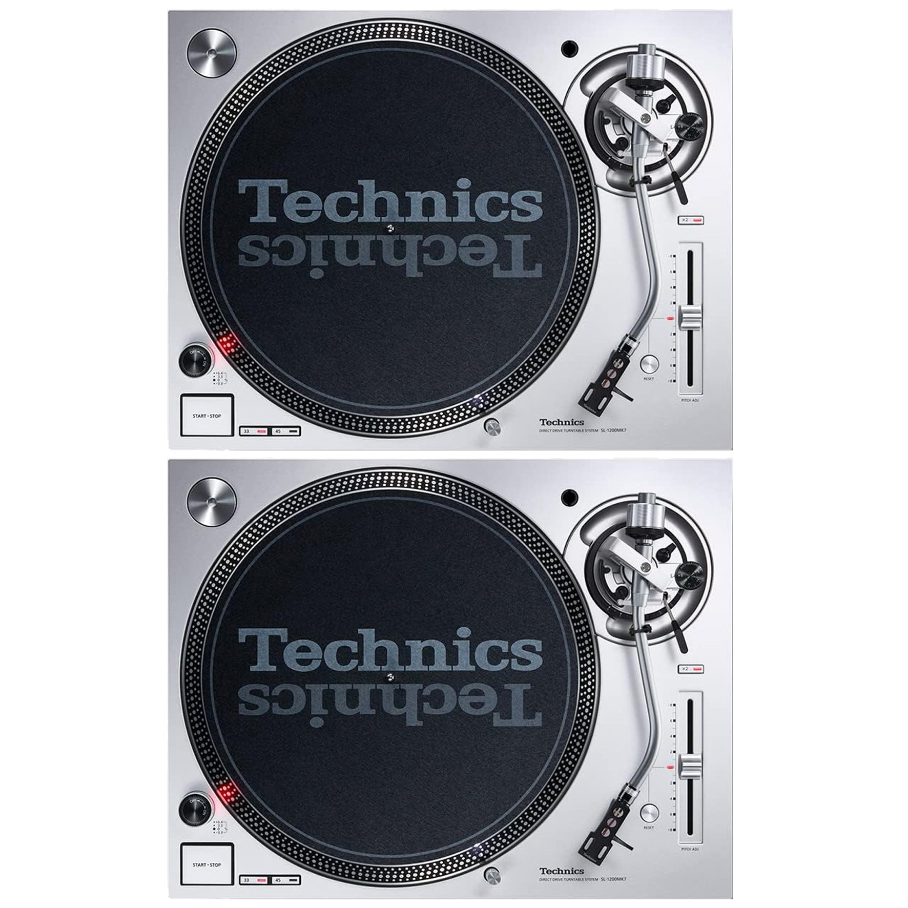 Technics SL-1200MK3 Coppia Giradischi DJ Unità Diretta Nero - Foto 7