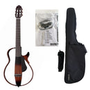 Yamaha SLG200N TBS 02 Chitarra Class. Elet. Silent Ultra Slim Tobacco BrownSunb.
