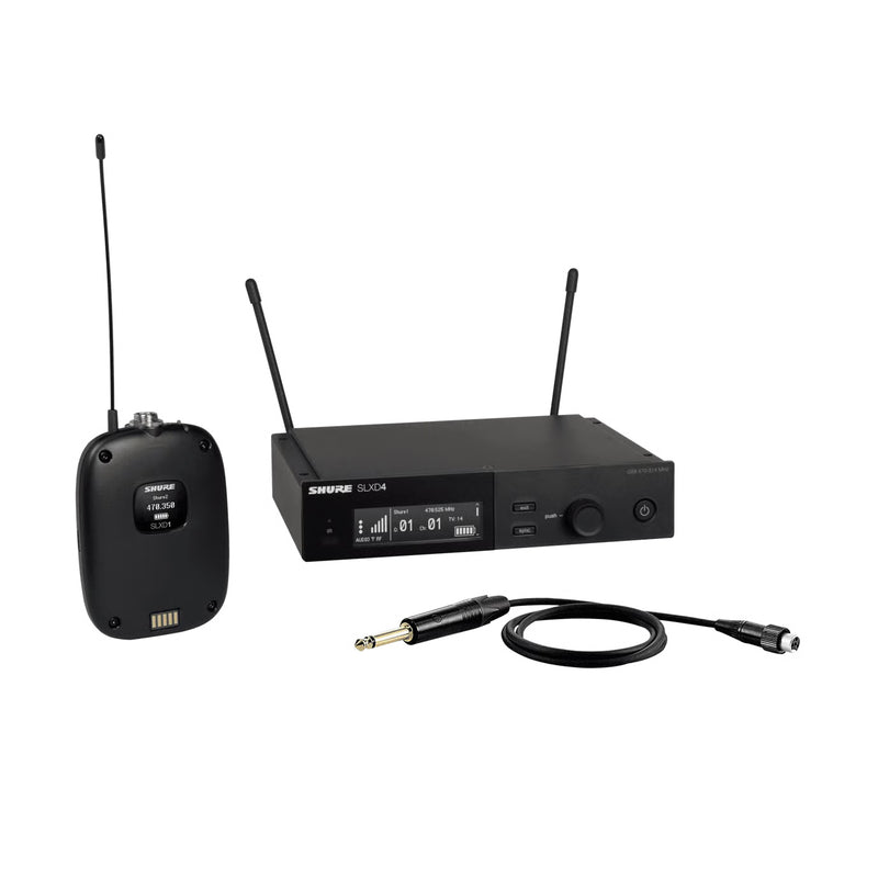 Shure SLXD14E-SLXD1-WA305-J53 Freq. 562-606 Sistema Wireless x chitarra+cavo pro