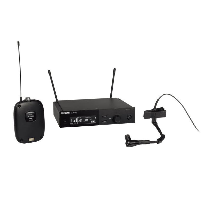 Shure SLXD14E-SLXD1-B98H/C-J53 Freq.562-606 Sistema Wirel.x strumenti+BETA 98H/C