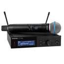 Shure SLXD24+E/B58-G65 F. 470-606MHz Sist. Mic. Wireless Pro con Palmare Beta 58