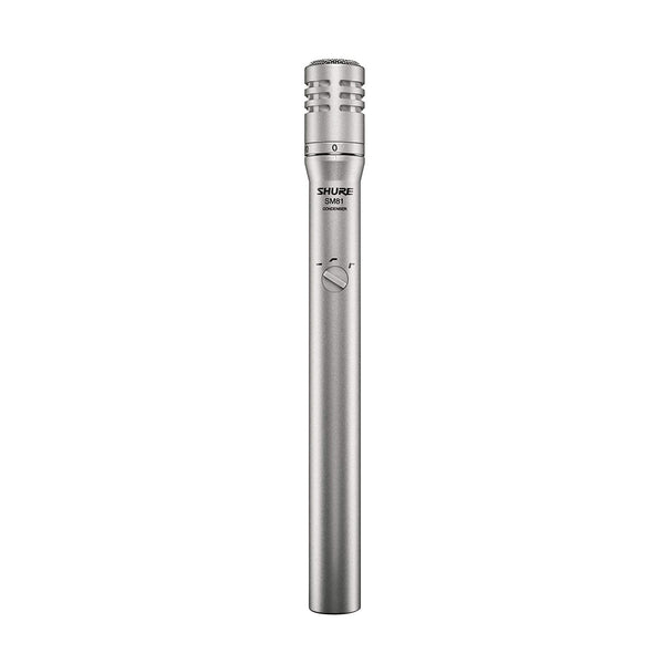 Shure SM81-LC Microfono Professionale Condensatore cablato x Strumenti Acustici