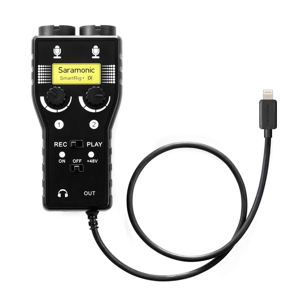 Saramonic SMARTRIG+ DI Interfaccia audio x microfono chitarra porta li
