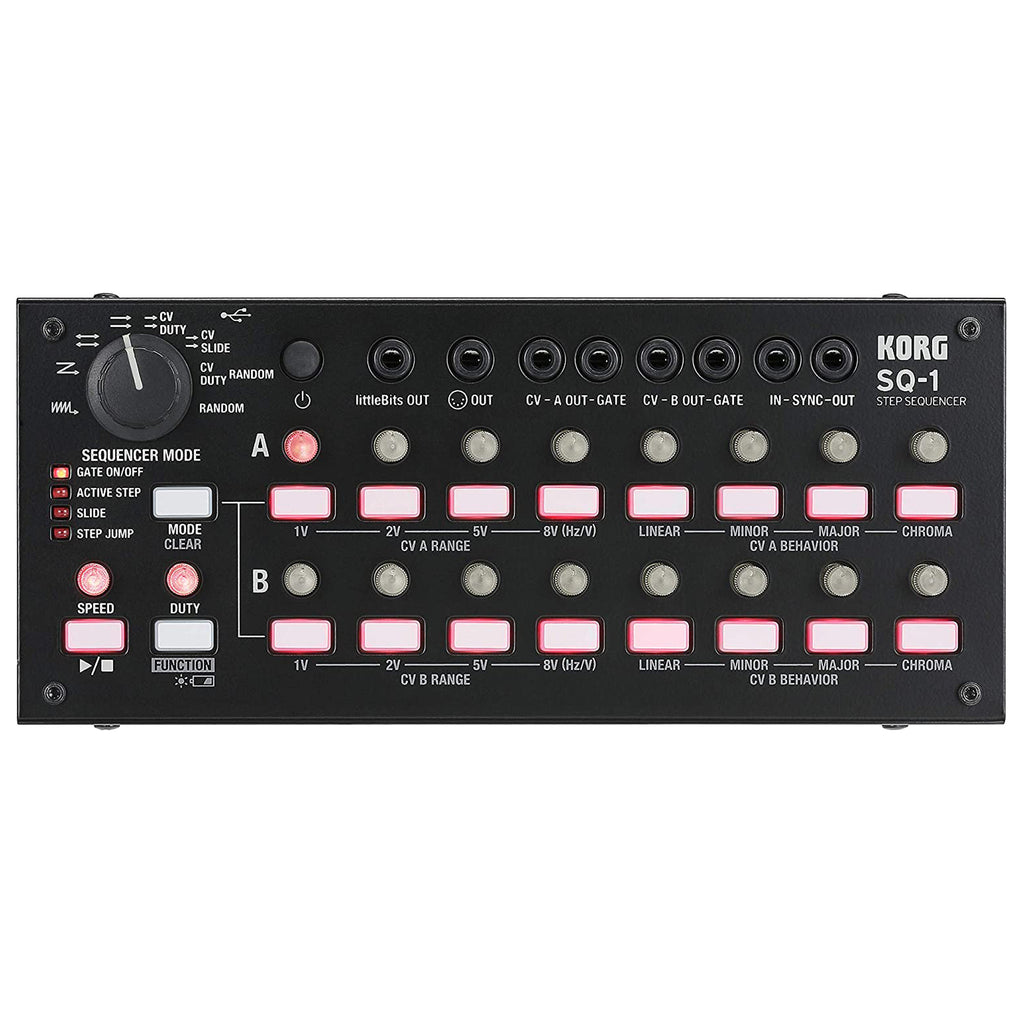 Korg SQ-1 Step Sequencer compatto 2X8 Steps connessioni sintetizzatori