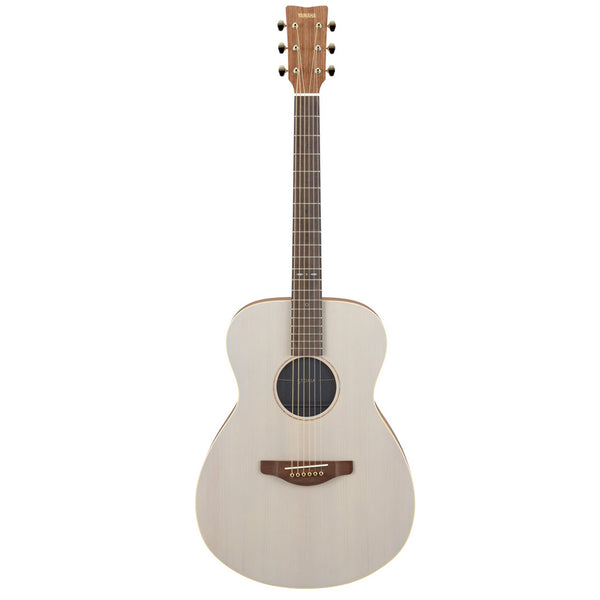 Yamaha STORIA I/2 Chitarra Acustica Elettrificata, 4/4 in Legno, Bianco Sporco