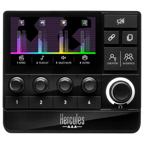 Hercules Stream 200 XLR Controller audio scheda audio integrata x stream social