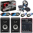 Proel EIKON STUDIO BOX FIVE Kit Cuffia+Mic+Sch. Audio+EK8NF Casse+MQ6 Mixer+Cavi